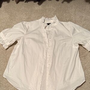 Ann Taylor White Blouse